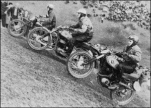 Jaromir Cizek, Rolf Mller and Fritz Betzelbacher at Sittendorf 1958