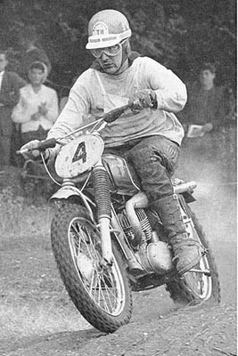 Torsten Hallman at Great Britains 250GP in Shrubland Park on the preproduction 250cc Husqvarna