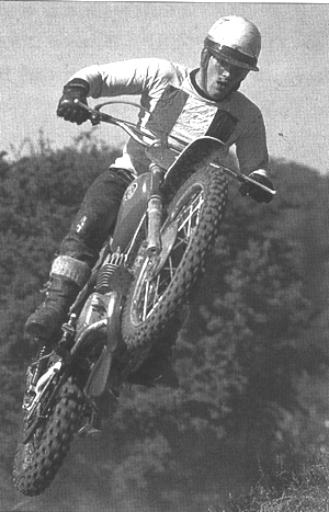 Joel Robert riding a CZ in 1967 