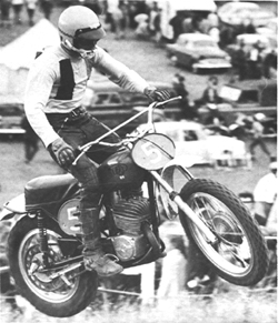 Roger De Coster on his factory CZ before the Suzuki era