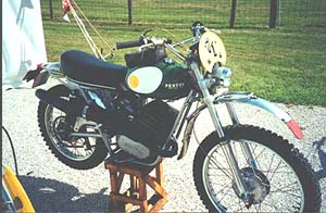 1971 Penton 125cc, used by the US riders during the 70's