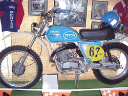 1973 Penton 125cc, Dough Wilford's ISDT bike