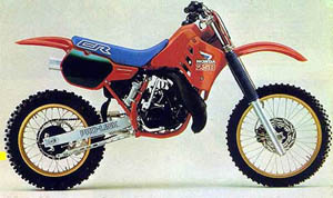 1986 Honda CR 250, one of the best bikes ever