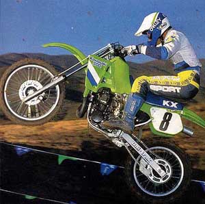 1987 Kawasaki KX 500, The green monster