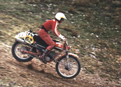 Rolf Witthft, Zndapp GS125cc in 1974